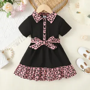 summer dress for girls kids girls' short-sleeved dresses dress for infant baby girl