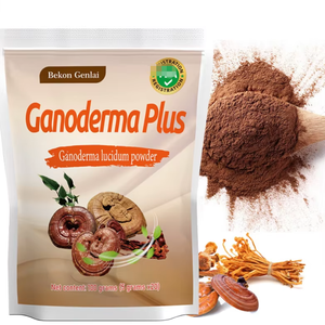 Poudre de champignon Reishi pour soutenir la santé immunitaire et le confort intestinal, Ganoderma <span class=keywords><strong>Plus</strong></span> 100g, emballage personnalisé, vente en gros - Product Image 1