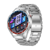 Nuevo Smartwatch HW95 2026 con Llamadas BT, Botón Giratorio, Monitor de Ritmo Cardíaco, Contador de Pasos, Pantalla de 1.53 Pulgadas, IP67, Correa de Acero Inoxidable, 5-10 Días de Autonomía