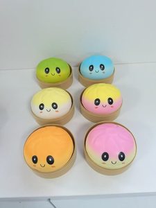 Soft PU Bun Squeeze Toy Anti-Stress <b>Squishy</b> Toy - Product Image 2