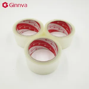 Ginnva Waterproof BOPP Stationery Tape Individual Shrink Wrap With Adhesion For Sealing And Printing Applications