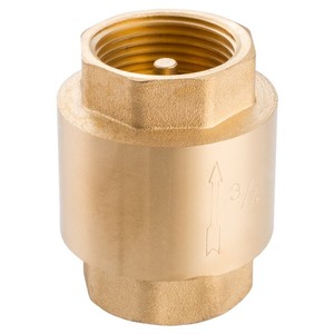 Offre Spéciale 1/2-Clapet anti-retour à ressort vertical en laiton fileté de 4 pouces - Product Image 2