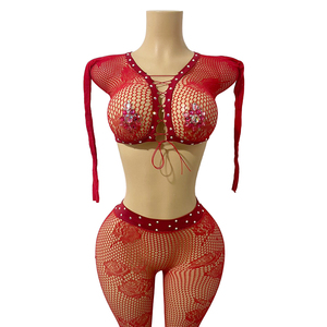 Yinlin Festival <strong>Rave</strong> Wear Crystal Dance Costume <strong>for</strong> <strong>Women</strong> - Product Image 4