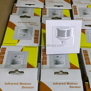 SLS Smart Single Pole PIR Motion <strong>Sensor</strong> <strong>Light</strong> <strong>Switch</strong> 80*80mm Durable ABS+PC 10m Detection 5-7min Delay IP21 Energy Saving - Product Image 6
