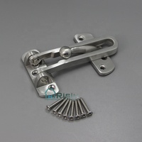 Restrictor de barra de ventana de puerta de acero inoxidable