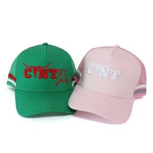 Custom High Quality 5 Panel Adults <b>Waterproof</b> Cotton Baseball <b>Caps</b> with 3D Embroidery Logo Sporty Fruit Pattern Fashion - Product Image 3