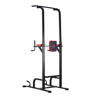 Tour de musculation réglable en acier Gymbopro, station multifonction pour tractions et dips, équipement de fitness pour la maison