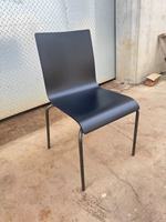 Chaise en contreplaqué de qualité supérieure OKBUY avec courbes ergonomiques, chaise empilable de qualité commerciale pour hôtel, conférence et formation