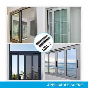 Accessoires de fenêtre en alliage d'aluminium Style <span class=keywords><strong>Jordan</strong></span> Serrure de haute qualité pour fenêtres coulissantes Double porte latérale Accessoires de fenêtre - Product Image 5
