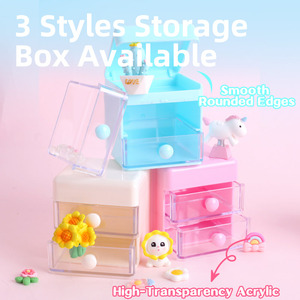 Boîte <span class=keywords><strong>de</strong></span> <span class=keywords><strong>rangement</strong></span> créative en forme <span class=keywords><strong>de</strong></span> dessin animé pour colle, jouet fait main pour enfants, boîte <span class=keywords><strong>de</strong></span> <span class=keywords><strong>rangement</strong></span> créative interactive parent-enfant pour la papeterie - Product Image 6