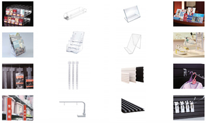 Yobest tùy chỉnh PVC Acrylic siêu thị giá hiển thị giá - Product Image 5