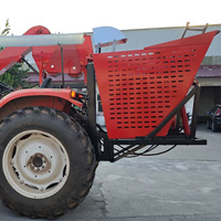 Machine populaire de moissonneuse de hachoir de fourrage d'ensilage d'herbe de maïs montée par tracteur