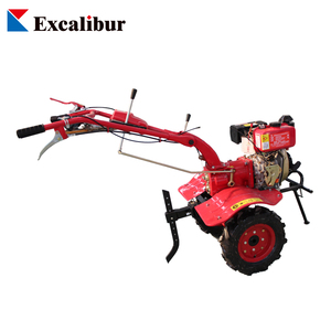 Excalibur azada rotativa de mano diésel de 6HP <span class=keywords><strong>con</strong></span> 3 engranajes de avance, máquina agrícola de 13Hp, cultivador de tierra agrícola manual diésel - Product Image 3