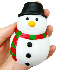 Vente flash - Boules anti-stress en forme de Père Noël, jouets de Noël pour enfants, pour les fêtes - Product Image 6