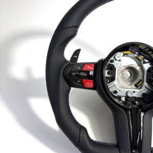 Accesorios para Automóviles, Volante de Cuero para <span class=keywords><strong>BMW</strong></span> F10 F11 F15 F18 F20 F23 F25 F30 F32 F35 F40 F80 E84 E87 E90 E92 E93 - Product Image 6