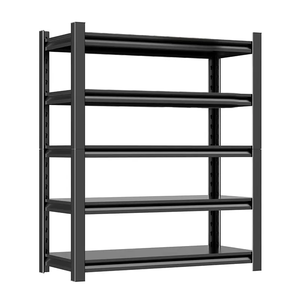 Kim loại 5 lớp boltless giá thép trắng nhà tổ chức có thể điều chỉnh kệ lưu trữ Kệ Nhà kho nhà để xe boltless kệ - Product Image 2