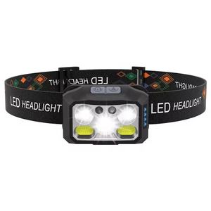 Linterna Frontal LED Multifuncional Recargable, Impermeable y Ligera para Correr y Montañismo con Sensor - Product Image 1