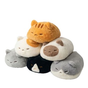 Simpatico Gattino di Peluche a Forma di Pane con Poggiapolsi, Bambola Antistress da Compagnia, Statuetta Tascabile per Regalo ai Migliori Amici - Product Image 1