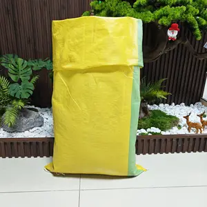 Woven Sack Philippine 25kg 50kg 100kg 50kg Potato Rice Pp Coated Plastic Woven Bag Customize Security Agriculture Heat Seal