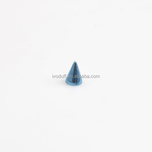 Kit de rivets et boutons punk, clous coniques et pointes pour vêtements, à visser, pour artisanat DIY, rivets punk stylés pour vêtements et cuir, faits main - Product Image 5