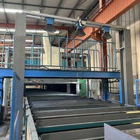 Línea de pintura automática de estructura de acero Yeed para componentes de estructura de viga H Beam I
