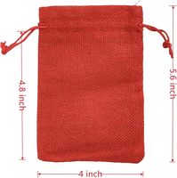 Sacs en toile de jute colorés avec cordon de serrage, petits sacs cadeaux en jute, couleurs assorties, pour bijoux, bonbons, faveurs de mariage, vente en gros
