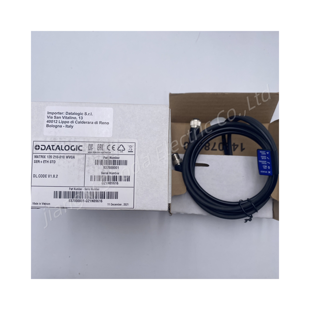 DATA&LOGIC 937800001 MATRIX 120 210-010 WVGA SER+ETH STD Barcode Scanner Reader