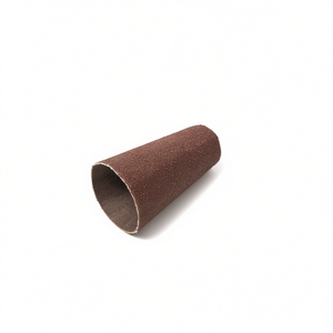 Manchon conique en tissu abrasif corindon grain 220, 22x36x60 mm pour ponçage de métal - Product Image 2