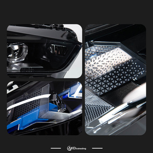 Xe đèn cho BMW X5 X6 <span class=keywords><strong>Led</strong></span> Đèn Pha ống kính máy chiếu 2019-2022 G05 G06 LCI đầu đèn tín hiệu phía trước kép màu vàng trắng <span class=keywords><strong>DRL</strong></span> - Product Image 5