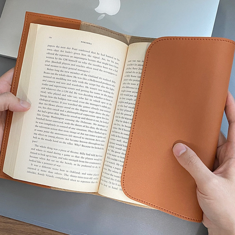 Luxury PU Leather Book Cover Simple