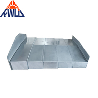 Cache-télescopique CNC de haute qualité, protection en acier, plaque de protection pour machine, cache de guidage de machine avec certificat CE