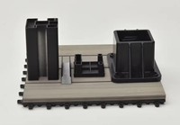 Poteaux de clôture en aluminium WPC pour extérieur, tubes en bois creux carrés, revêtement de clôture pour parc/portails