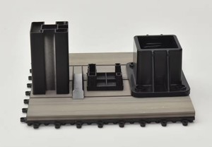 WPC屋外アルミフェンス支柱 中空角材フェンス材 公園/門扉用 - Product Image 4