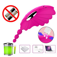 Estimulador de Clítoris Portátil con Control Remoto, 10 Modos de Vibración, Silicona Suave, Recargable, Juguetes Sexuales para Adultos, Compra al por Mayor