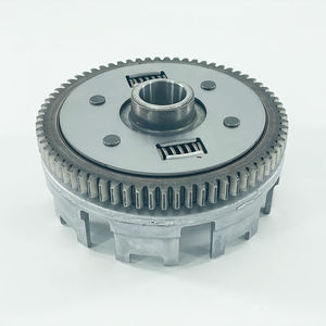 Vente en gros <span class=keywords><strong>ESUM</strong></span> 70T Ensemble d'embrayage de moteur de moto 7 disques compatible avec les pièces de rechange de moteur CB250 CG250 - Product Image 1