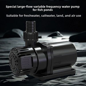 Pompe à eau d'aquarium moderne en plastique cylindrique, écologique, ultra silencieuse, économe en énergie, durable, 80W AC 110-240V, intérieur/extérieur pour - Product Image 2