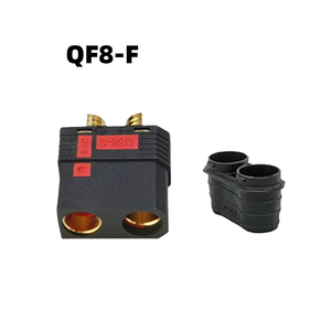 Conector de Batería RC de Alta Corriente QS8-S Anti-Chispas - 130-180A con Par Macho/Hembra para Desconexión Rápida y Segura - Product Image 3