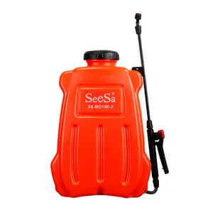 18L garden agricultural trolley knapsack 2 in 1 electric battery powered mist sprayer