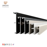 Plinthe en aluminium moderne pour hôpital et hôtel, résistante à l'eau, durable, flexible, plinthe de sol