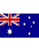 Bandera de Australia Personalizada de 3x5 pies, Resistente a los Rayos UV, Doble Costura, Poliéster 100D Ecológico, Colores Vivos, Anillas de Latón