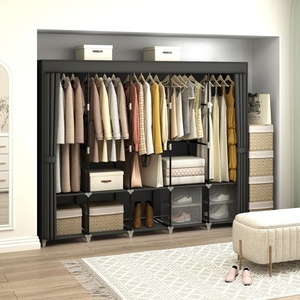 Armario Plegable Multifuncional de Fácil Instalación, Armario Extraíble de Gran Capacidad para Dormitorio o Vivienda de Alquiler - Product Image 3
