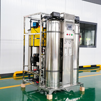 Sistema de Agua RO Industrial de Acero Inoxidable de Grado Alimenticio de 2000 L/Hora, de Larga Vida Útil y Fácil Mantenimiento, para Proyectos Gubernamentales