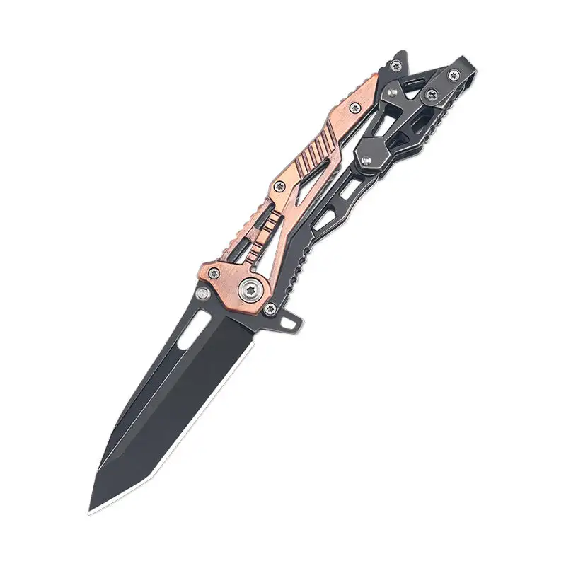 New Product Camping Hunting Survival Knife Metal Handle