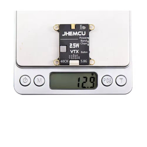 Transmisor FPV Ajustable de 5.8G y 40 Canales con Micrófono y Disipador de Calor, 2-6S, 30x30mm, 2.5W VTX, para Avión RC, Metal y Plástico, Guangdong, China - Product Image 6