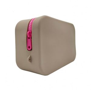 Women's Fashion Large Silicone Candy Pattern Crossbody Bag Waterproof Makeup <b>Case</b> Zipper Cosmetic Coin Purse for Brush Storage - Product Image 5