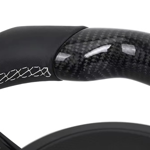 พวงมาลัยพรีเมี่ยมไฟเบอร์ Carbone volant lenkrad สำหรับ MK7กอล์ฟ VW MK7.5รถโปโลซีดาน Passat Tiguan Jetta - Product Image 6