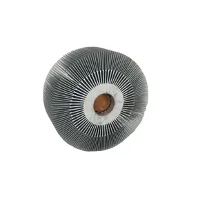 Customized Sun Flower Aluminum Extrusion Bending Cutting Processed Car Headlight LED IGBT Construction Machinery Heat Sink