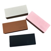 Étui à lunettes en tissu texturé, boîte de protection rectangulaire en métal durable pour lunettes de soleil avec personnalisation de marque