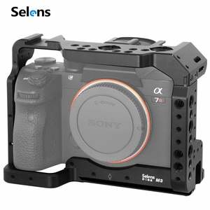 Estabilizadores de Carcasa Protectora para Cámara de Video para SONY A7M3 A7R3 <span class=keywords><strong>A7III</strong></span> M3, Soporte de Carcasa para Vlog - Product Image 3