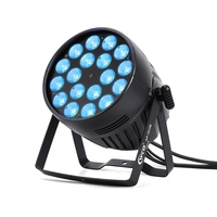 AOPU Alliage d'aluminium Akku Led Par 18*18W RGBW 6IN1 Par Can Stage Light Flight Case For Led Par Light